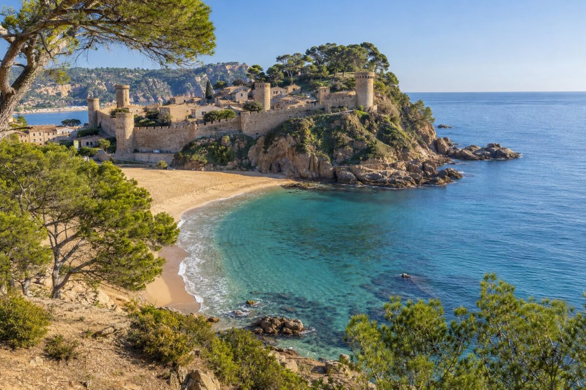 Costa Brava : Tossa de Mar et ses remparts médiévaux