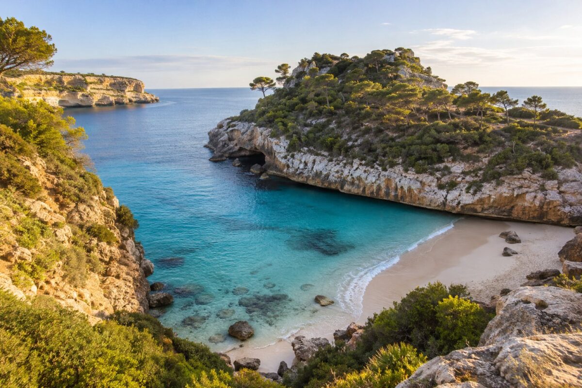 Majorque : la crique de Caló des Moro