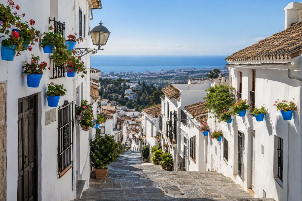 Mijas : un village blanc au-dessus de la Costa del Sol