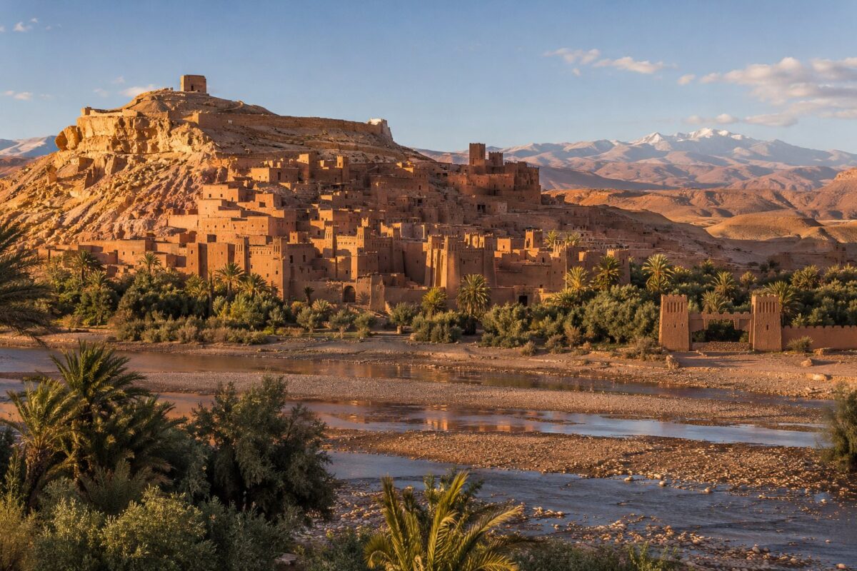 Le ksar d'Aït-Ben-Haddou, près d'Ouarzazate