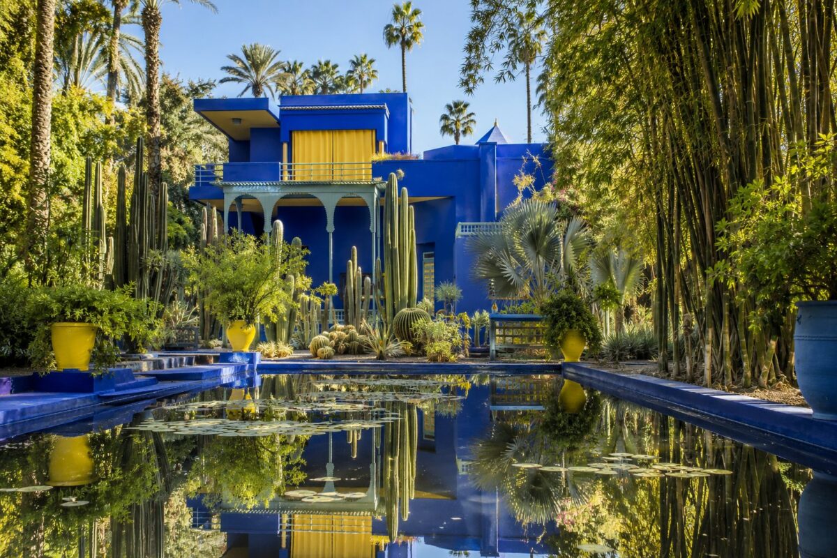 Marrakech : le bleu du jardin Majorelle