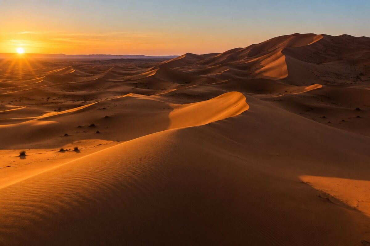 Merzouga : les dunes de l'erg Chebbi