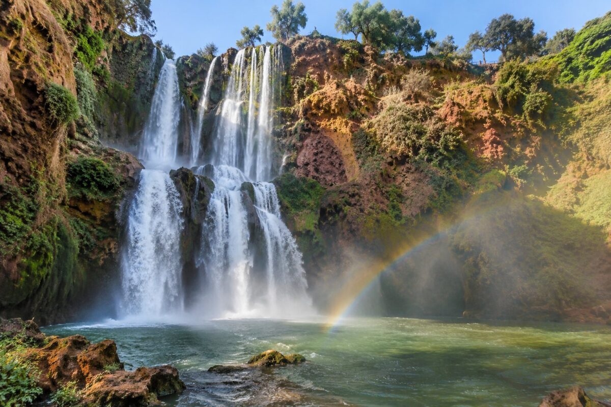 Les cascades d'Ouzoud, dans le Moyen Atlas