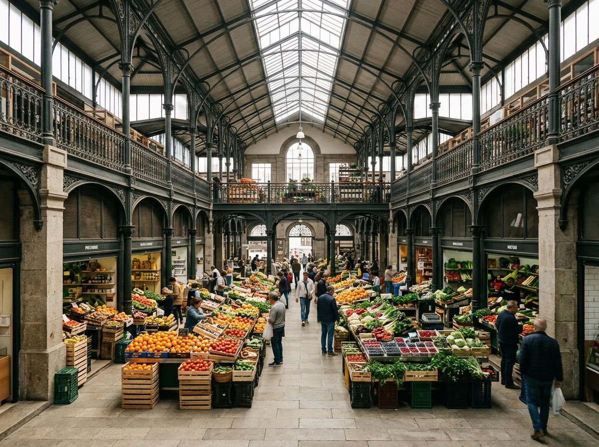 Porto : le marché du Bolhão