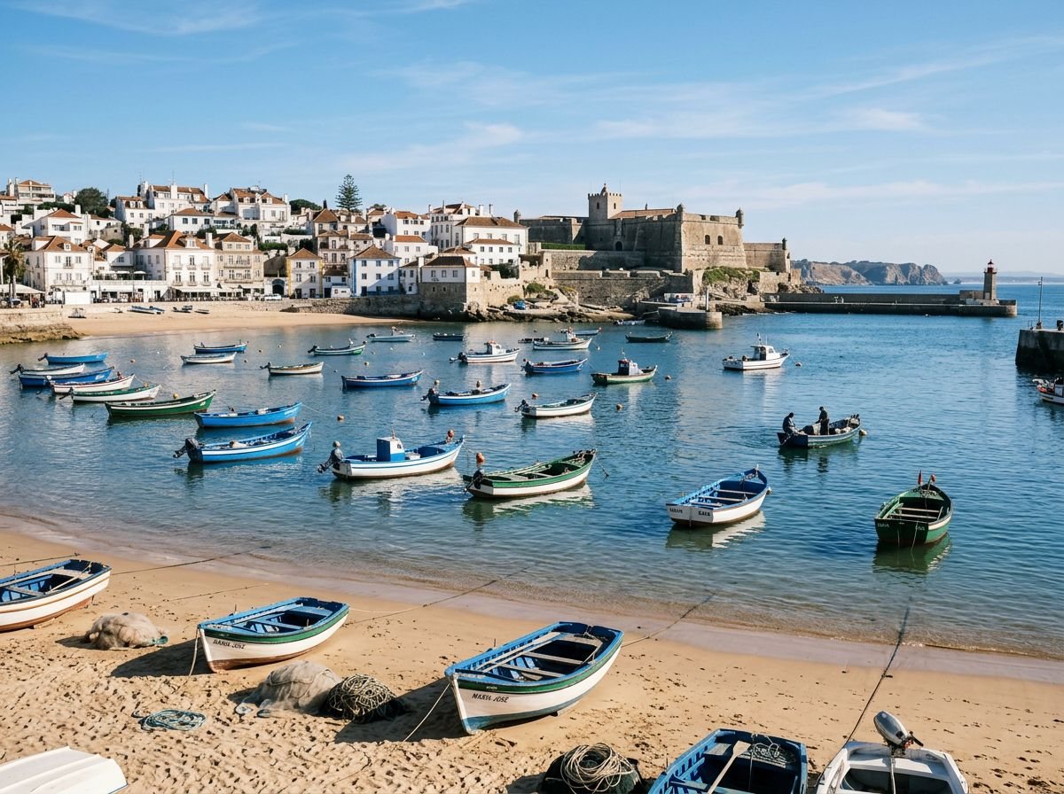 Cascais : la baie et ses barques de pêche