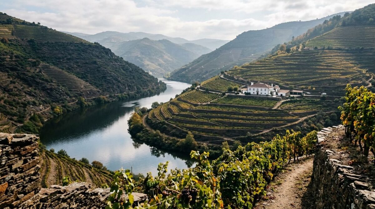 La vallée du Douro et ses vignes en terrasses