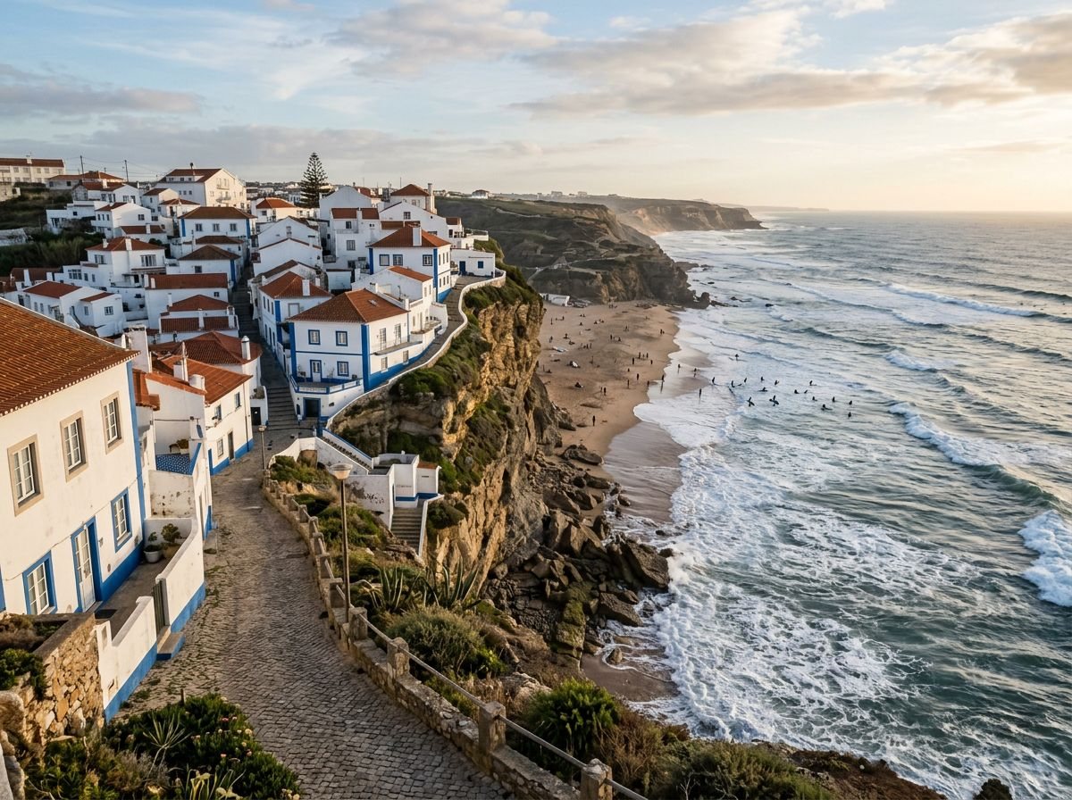 Ericeira, village de pêcheurs et de surfeurs au nord de Lisbonne