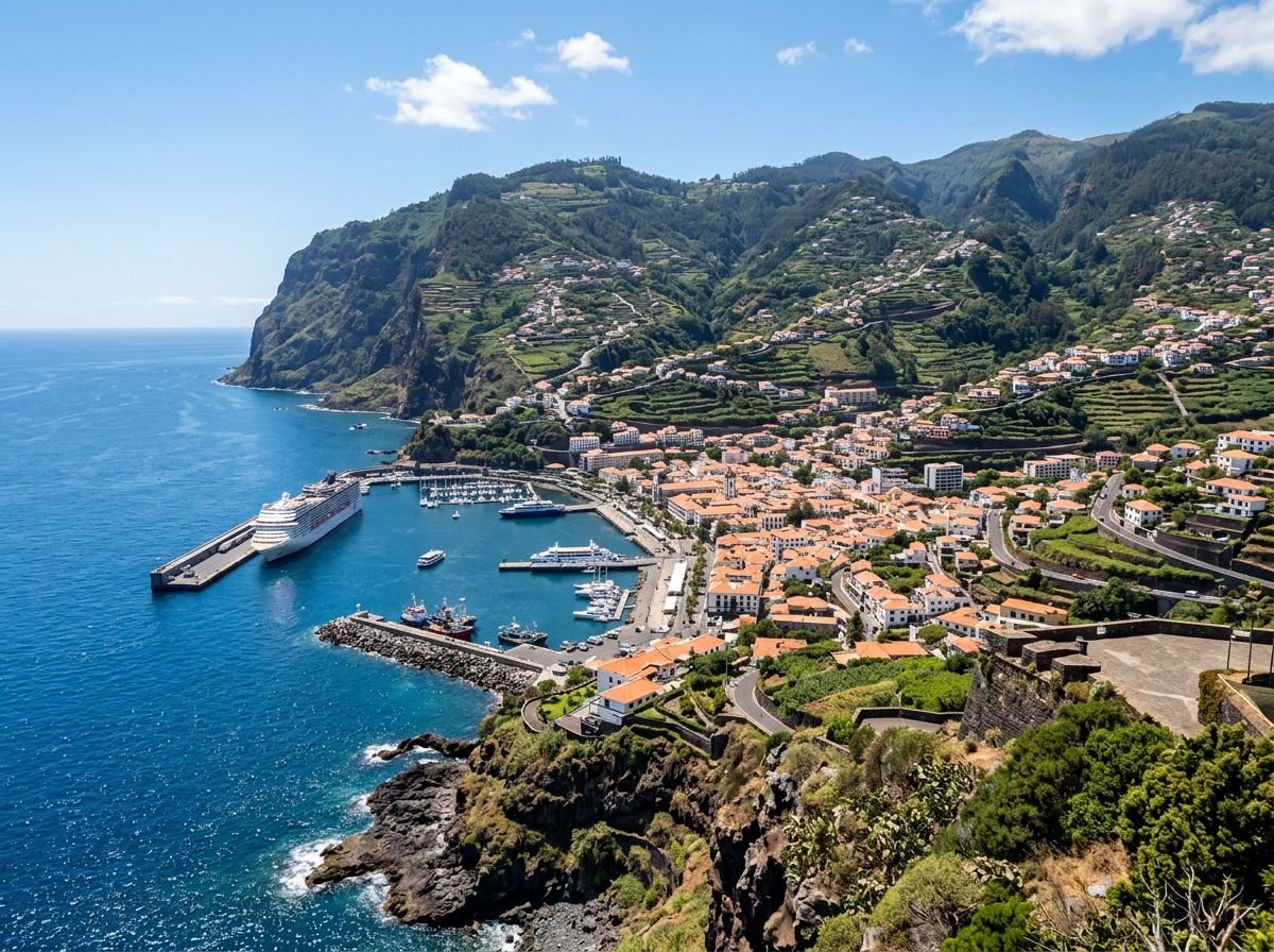 Funchal, à Madère, entre montagne et océan