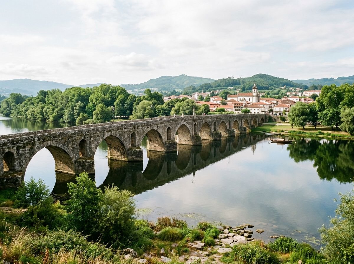 Ponte de Lima et son pont médiéval sur le Lima