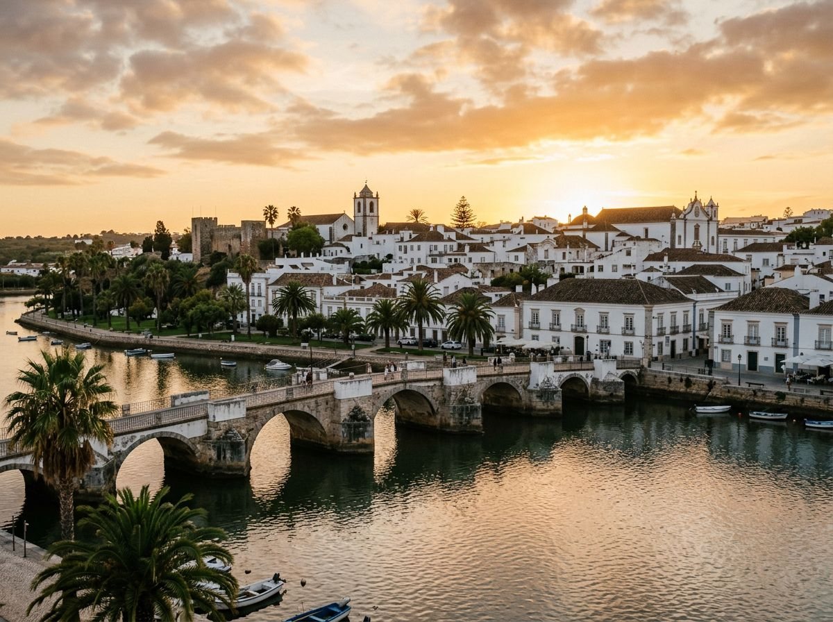 Tavira : le pont romain sur le Gilão